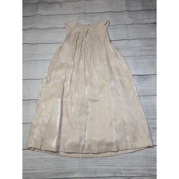 9/10 Mini Boden Gold Jeweled Dress - Picture 4 of 7